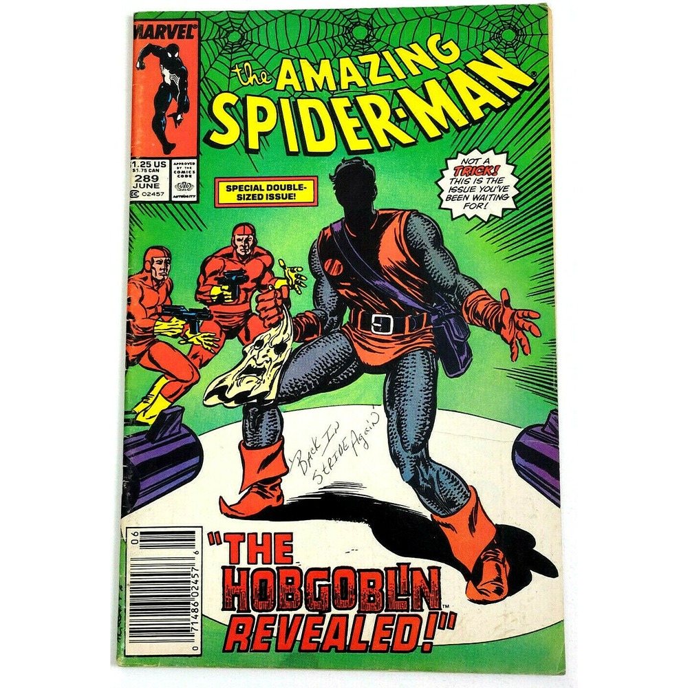 AMAZING SPIDER-MAN # 289 - (1987) THE HOBGOBLIN REVEALED!